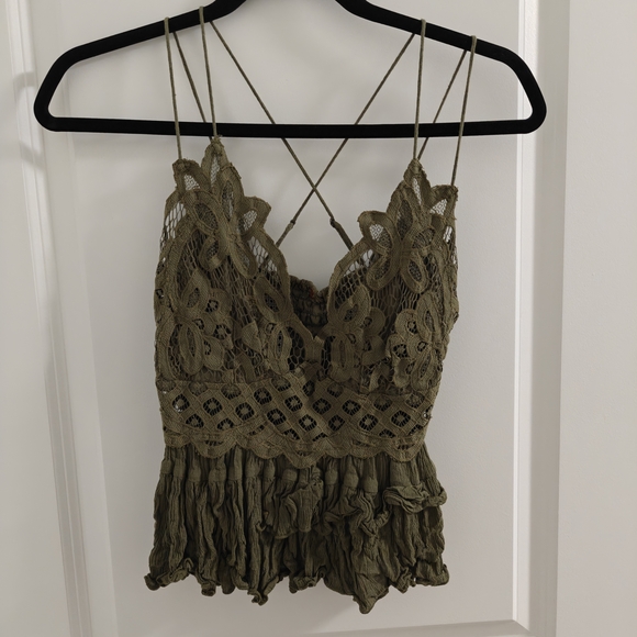 Free People Adella Lace Cami - Picture 3 of 6